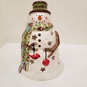 JKL Angela Anderson tealight candle holder 7.5" tall